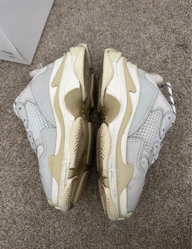 Balenciaga Balenciaga triple s white blanc 900