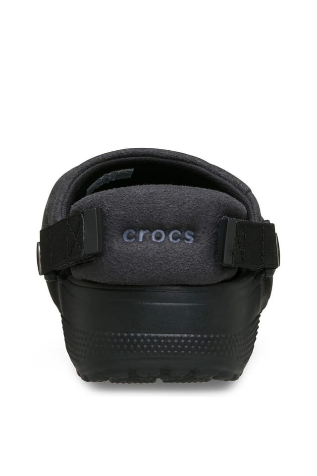 Crocs Crocs Women's Classic Crafted Suede Clog in Black - 2