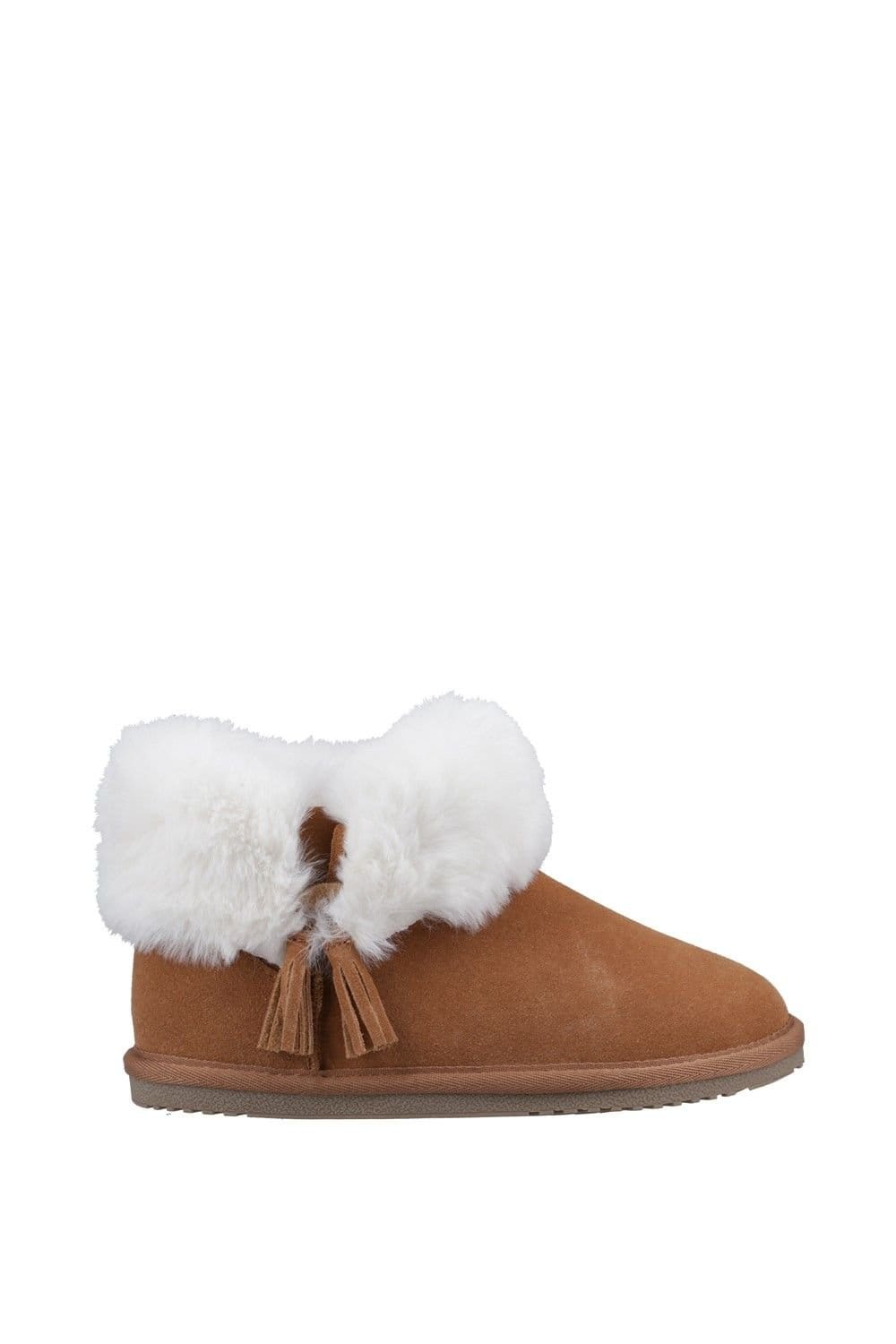 Hush Puppies Hush Puppies Women's 'Ayana' Classic Slippers in Tan - 4