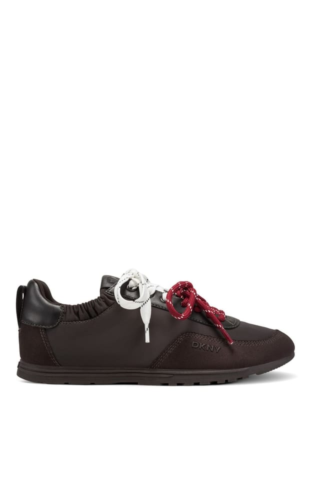 DKNY DKNY Women's Arianna - Lace Up Sneaker Brown - 2