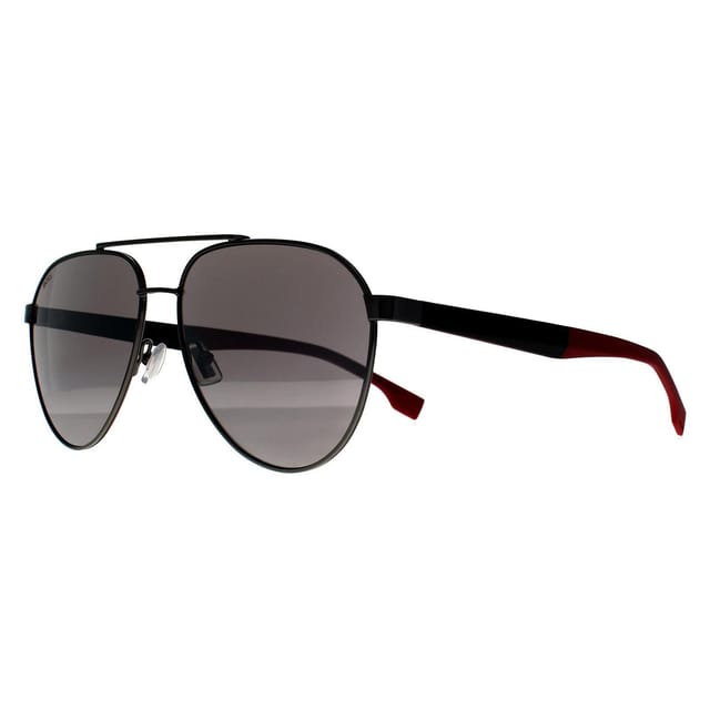 Hugo Boss Hugo Boss Men's Aviator Ruthenium Red Grey BOSS 1485/S - 2