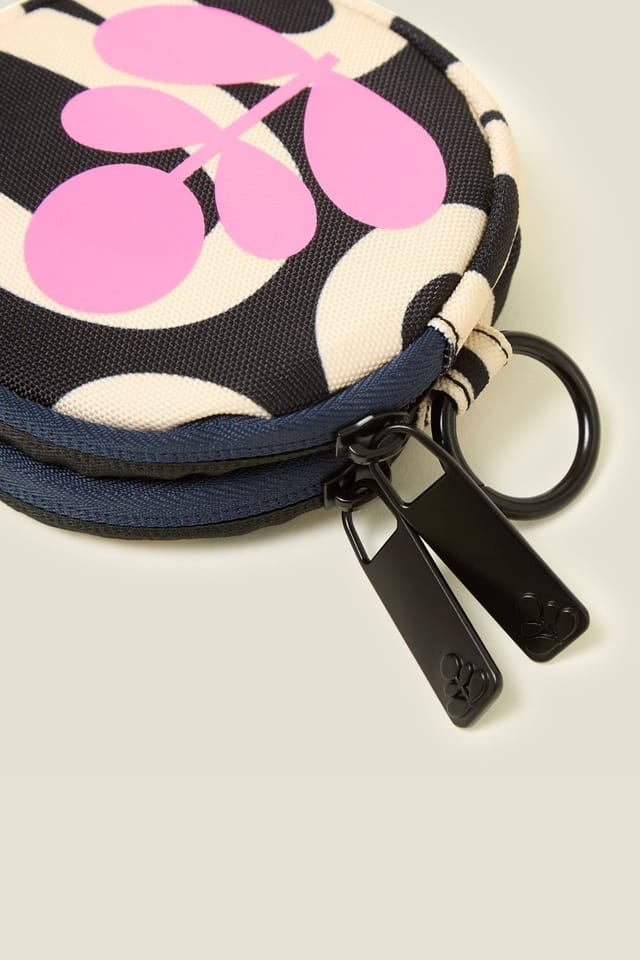Orla Kiely Orla Kiely Women's Pi Coin Purse - Noodle Black - 3