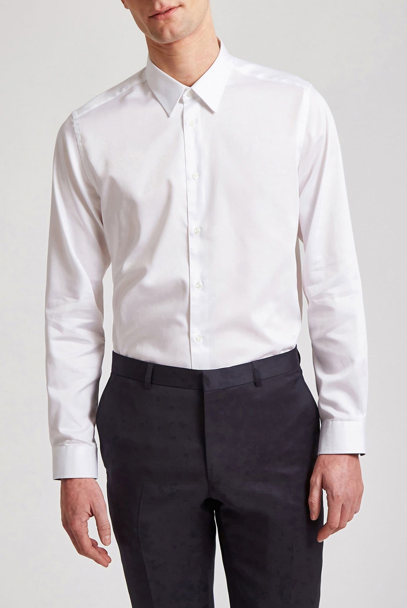 Ted Baker Ted Baker Men's Holme Strech White Regular Shirt