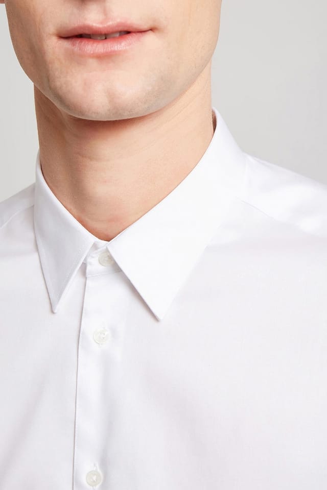 Ted Baker Ted Baker Men's Holme Strech White Regular Shirt - 3