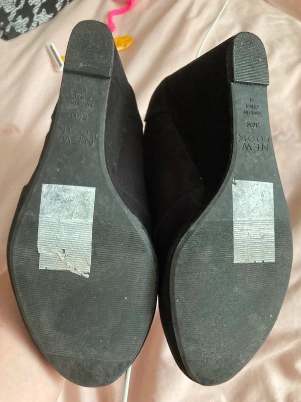 New Look Black boots cut off at the ankle wide fit size 6 Newlook - 1